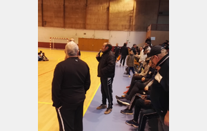 Alain, en plein discours de clôture du tournoi